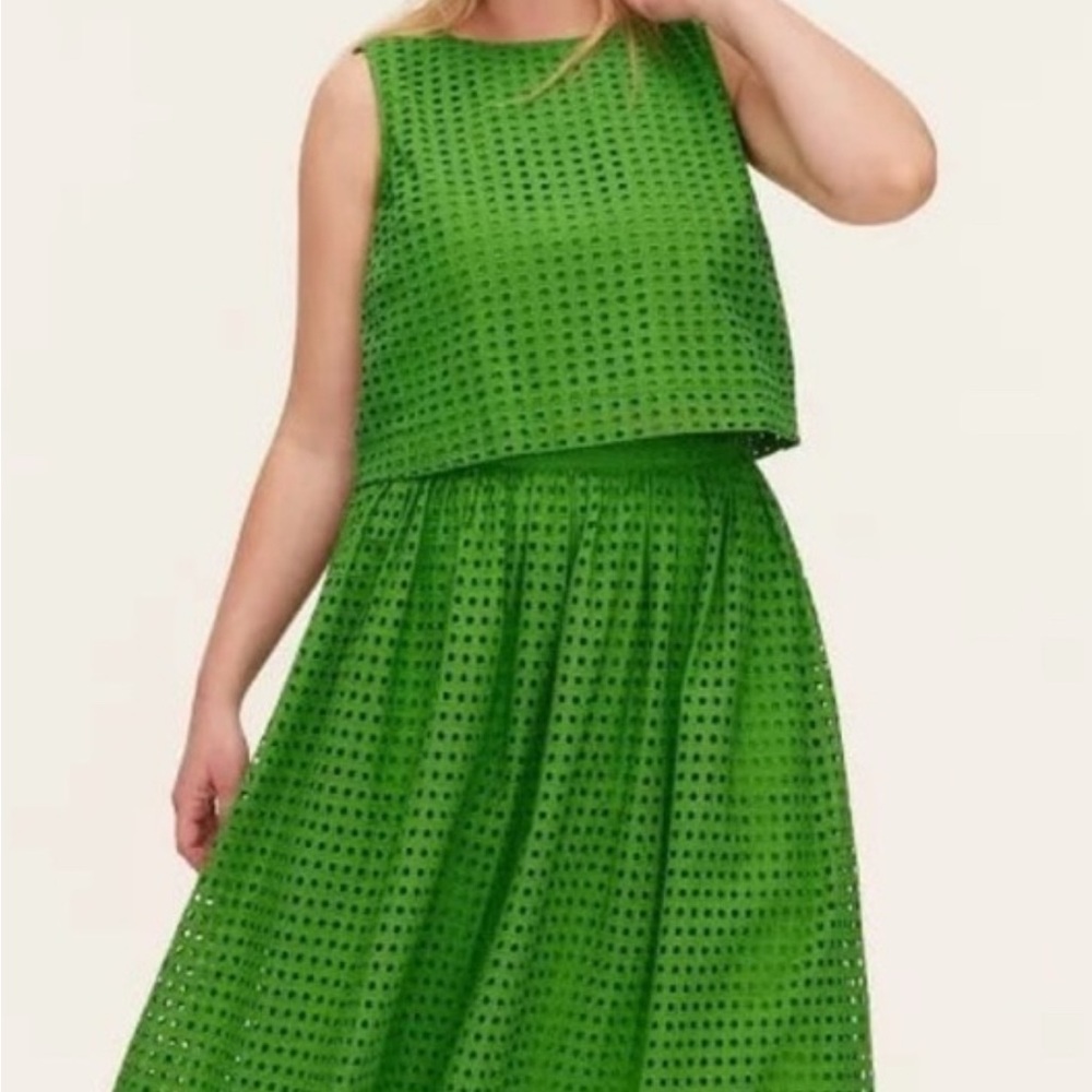 kate spade new york x Target FULL SET
Women's Eyelet Shell Tank Top & skirt